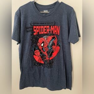 Marvel Spider-Man Graphic Tee in Navy